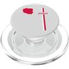 MASH MOSH Polonia Mappa, Bandiera Polacca Paese Contorno Viaggi Patrimon PopSockets PopGrip per MagSafe