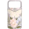 Graziosi disegni floreali Custodia per iPhone 17 Pro Max Pastello Falena Lavanda Blush Design floreale botanico