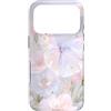Graziosi disegni floreali Custodia per iPhone 17 Pro Modello di fiore farfalla pastello