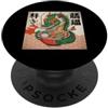 Cool Japanese Dragon Boy Viking Dragon G Ramen giapponese Kawaii Anime Drago Cinese Stampa Bambini Drago PopSockets PopGrip Adesivo