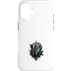 Celtic Raven Norse Battle Shield Custodia per iPhone 16 Scudo da battaglia norreno del corvo celtico