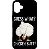 Funny Chicken Butt Joke Meme Gifts Men W Custodia per iPhone 16 Plus Indovina cosa pollo culo umorismo amante del pollo divertente