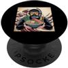 Scuba Diving Merch Best Scuba Divers Poo Ramen Arte Giapponese Kawaii Anime Donna Uomo Scuba PopSockets PopGrip Adesivo