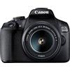 Canon EOS 2000D Fotocamera Reflex Digitale con EF-S 18-55mm IS II | Canon EOS 2000D Fotocamera Reflex Digitale con EF-S 18-55mm IS II