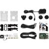 Whadda Starter kit Raspberry Pi 4 (4 GB) con custodia di raffreddamento, set completo per progetti Raspberry Pi 4 con MicroSD da 32 GB, Gigabit Ethernet, HDMI 4K, Bluetooth 5.0 e supporto PoE, impara
