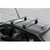 Nordrive Coppia barre portatutto in alluminio silenzio - m - 120 cm n15085
