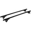 Nordrive Coppia barre portatutto in acciaio in-rail steel - l - 127 cm n15051