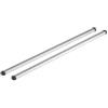 Nordrive Coppia barre portatutto in alluminio helio - s - 108 cm n15074