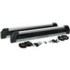 Nordrive Coppia portasci nordrive nordic-king evo aluminium nk-60 argento - n40011