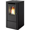 Punto Fuoco Stufa a pellet punto fuoco thelma nero 8 kw