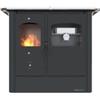 Vulcania Cucina a legna con forno vulcania atena nero 8,35 kw