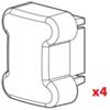 Nordrive Set 4 tappi per barre kargo n99996