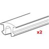 Nordrive Set 2 gomme inferiori - l = 125 cm n99992