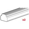 Nordrive Set 2 gomme superiori - l = 140 cm n99973
