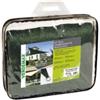 Verdemax Kit telo ombreggiante triangolare verdemax verde scuro 3,6x3,6x3,6 m
