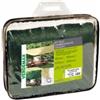 Verdemax Kit telo ombreggiante quadro verdemax verde scuro 3,6x3,6x3,6 m