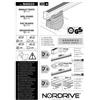 Nordrive Kit attacchi per barre auto portatutto renault trafic opel vivaro 14 fiat n30323