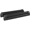 Nordrive Barre portasci in alluminio nordrive pro sliders ps-60 nero - n40001