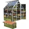 Verdelook Serra per giardino verdemax doritis mini in policarbonato 185x122x209 cm