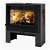 Panadero Stufa a legna panadero capri 3v grigio 8 kw