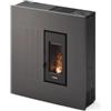 FreePoint Stufa a pellet slim ermetica freepoint res 7 antracite con wi-fi integrato 6,9 kw