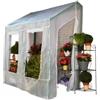 Verdemax Telo di ricambio verdemax per serra lobelia in plastica trasparente 200x110x210 cm
