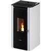 FreePoint Stufa a pellet ermetica freepoint indigo evo 7 bianco 7 kw