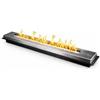 Divina Fire Bruciatore per camino bioetanolo divina fire in acciaio inox 1,7 lt 90x11x5,3 cm