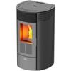Canadian Stove Stufa a pellet ventilata canadian stove columbia 10 grigio 7,8 kw