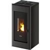 FreePoint Stufa a pellet ermetica freepoint one 7 antracite con wi-fi integrato 7 kw