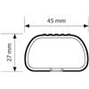 Nordrive Coppia barre portatutto club in acciaio - xl - 135 cm n15005