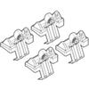 Nordrive Kit attacchi per barre auto portatutto alfa 147 10/0003/11 n21017