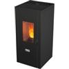 Canadian Stove Stufa a pellet ermetica canadian stove designevo fine duster nero 8 kw