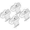 Nordrive Kit attacchi per barre auto portatutto vw golf 5p vii 11/12 n21129