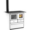 Cucina a legna gaia bianco 6,3 kw