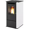 Punto Fuoco Stufa a pellet punto fuoco thelma bianco 8 kw
