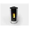 FreePoint Stufa a pellet ermetica freepoint globe 11 bianco con wi-fi integrato 11 kw