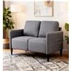 Divano 2 posti poker blu jeans 135x81x90 cm