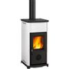 La Nordica Extraflame Stufa a legna la nordica extraflame tea bianca 7 kw