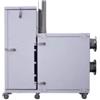 Pirox Stufa a pellet senza canna fumaria pirox turbopellet bianco 11kw