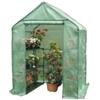 Verdemax Telo di ricambio verdemax per serra anemone in pe rinforzato verde 140x140x195 cm
