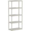 ArtPlast Scaffale 5 ripiani in polipropilene artplast tempo beige portata 180 kg 80x40x176 cm