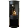 Tecno Air System Biostufa tecno air system ruby pelmo bianco e nero 43x43x99 cm
