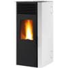 Caris Stufa a pellet ventilata caris filanta bianco 9,0 kw