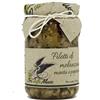 Generico Filetti di melanzane artgianali con menta e peperoncino in olio extravergine di oliva gr 280 Oro delle Muse | Specialità artigianale Calabrese 100% al naturale