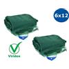 Viridex 2 Reti per raccolta olive, telo 6x12 metri antispina e antistrappo 85 grammi mq