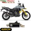 Arrow Suzuki V-Strom 800DE 2023 Terminale Di Scarico Per Moto Indy-Race Nero