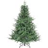 YITAHOME Albero di Natale Artificiale Premium 152 cm, ca. 450 Punte in PE Stampato a Iniezione & PVC, Albero di Natale Realistico con Telaio Pieghevole & Supporto in Metallo, 152 x Φ75 cm