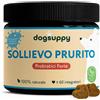DogSuppy Sollievo Prurito Probiotici per Cani, 100% Naturale - Contro Prurito, L