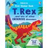 Alice Beecham First Sticker Book T. Rex (Tascabile) First Sticker Books